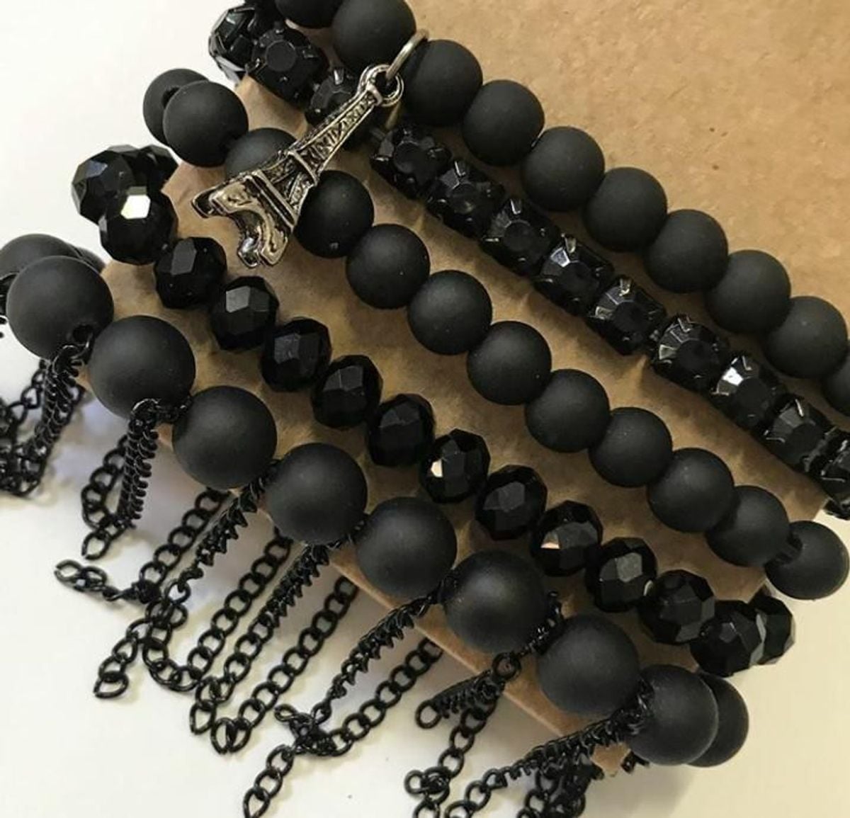 Pulseira Preta Bijuteria Feminina Q Jo Acessorios Nunca Usado 3965 Enjoei