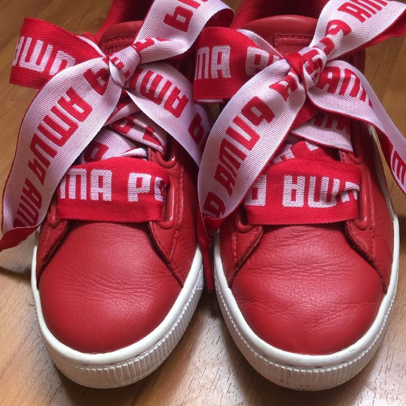 Puma basket sale vermelho