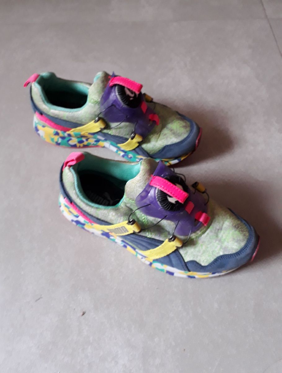 puma tenis colorido