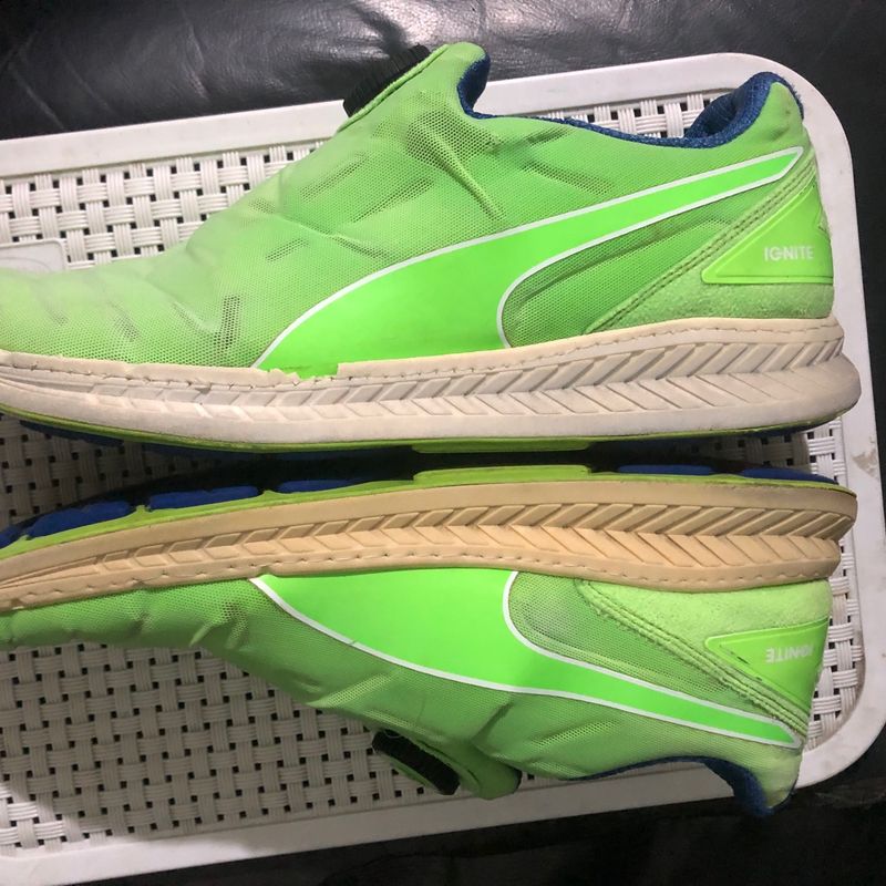 Tenis puma ignite clearance verde