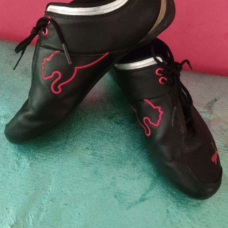 Tênis Puma Future Cat Leather Scuderia Ferrari Preto Tênis