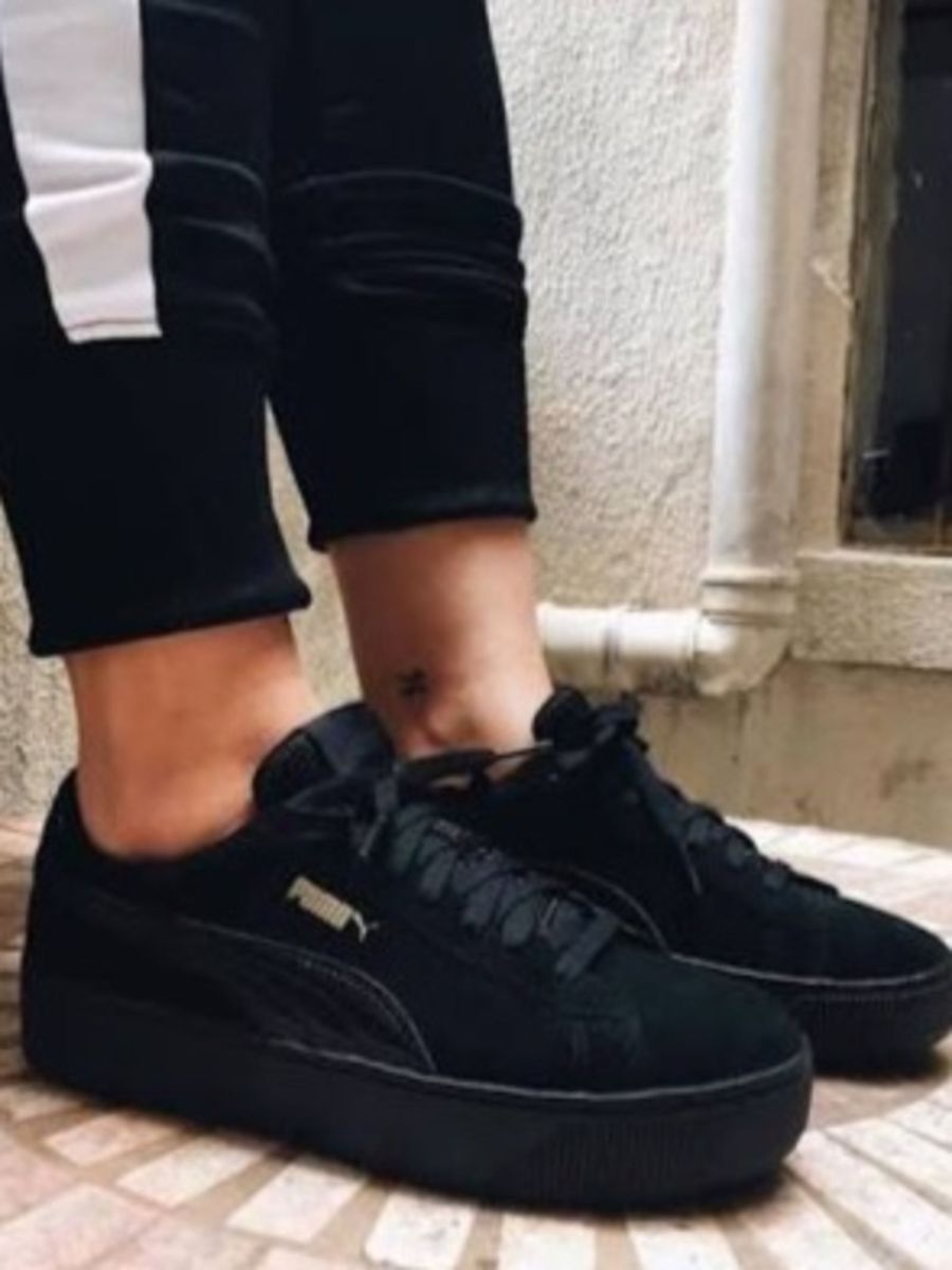 puma soft foam preto