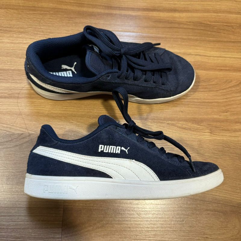 Puma Suede Classic Azul Marinho Tam 36 Tenis Feminino Puma Usado 100208992 enjoei