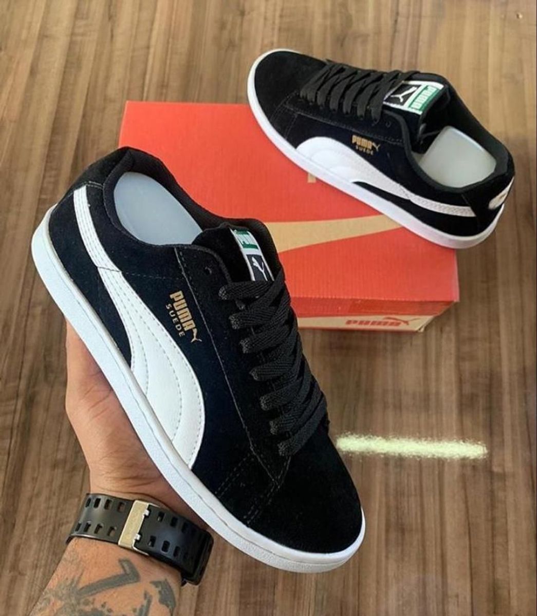 puma suede falso