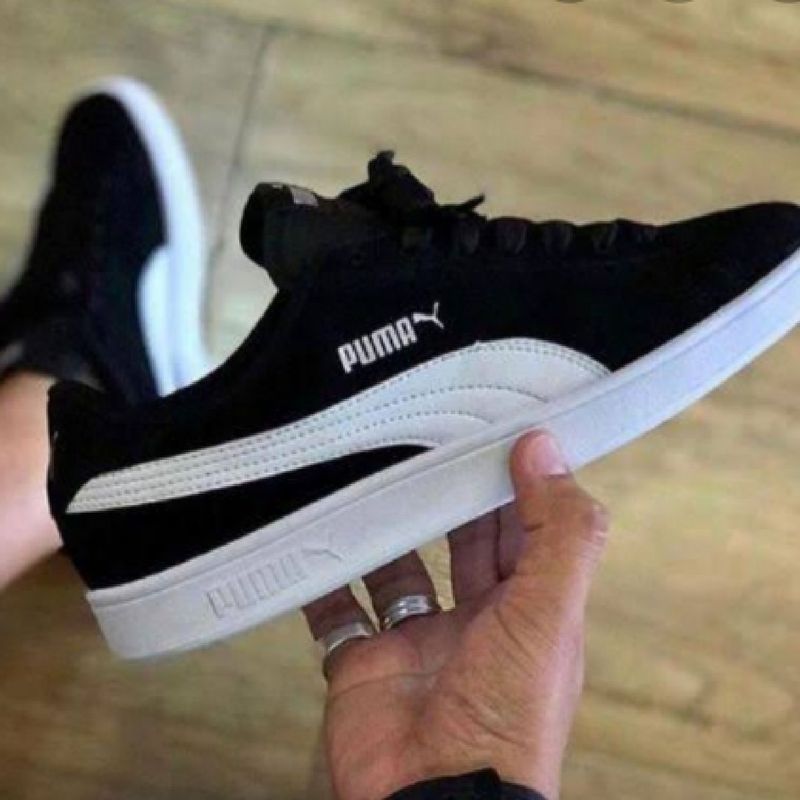 Puma Suede Preto e Branco Unissex Lindo Confortavel Aproveite a Oferta Imperdivel Pronto Entrega Tenis Feminino Puma Nunca Usado 43254811 enjoei