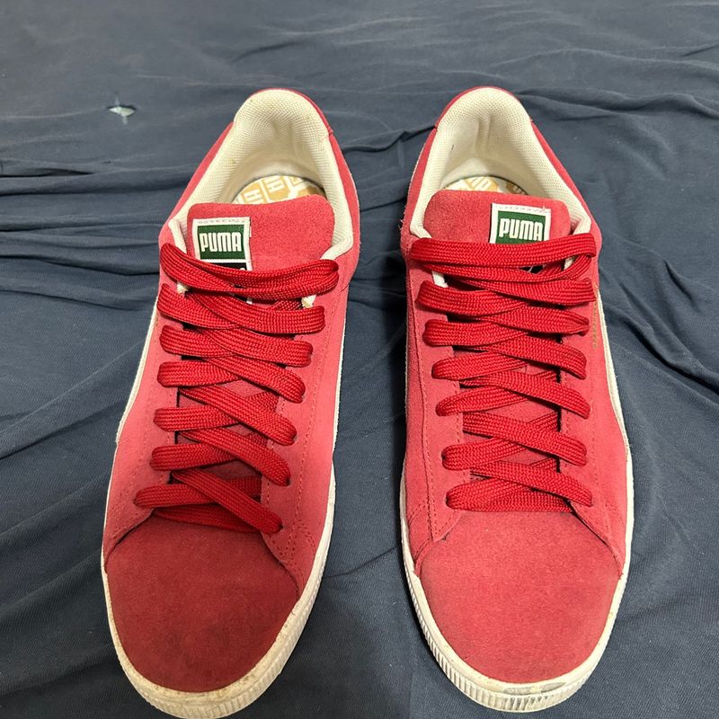 Puma classic outlet vermelho