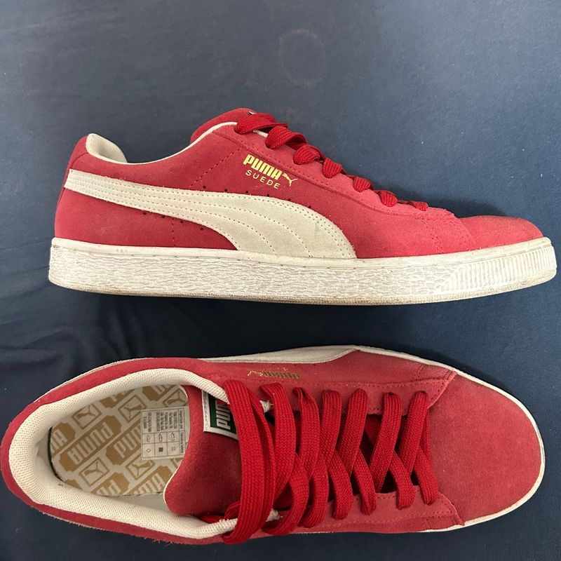 Puma hotsell classic vermelho