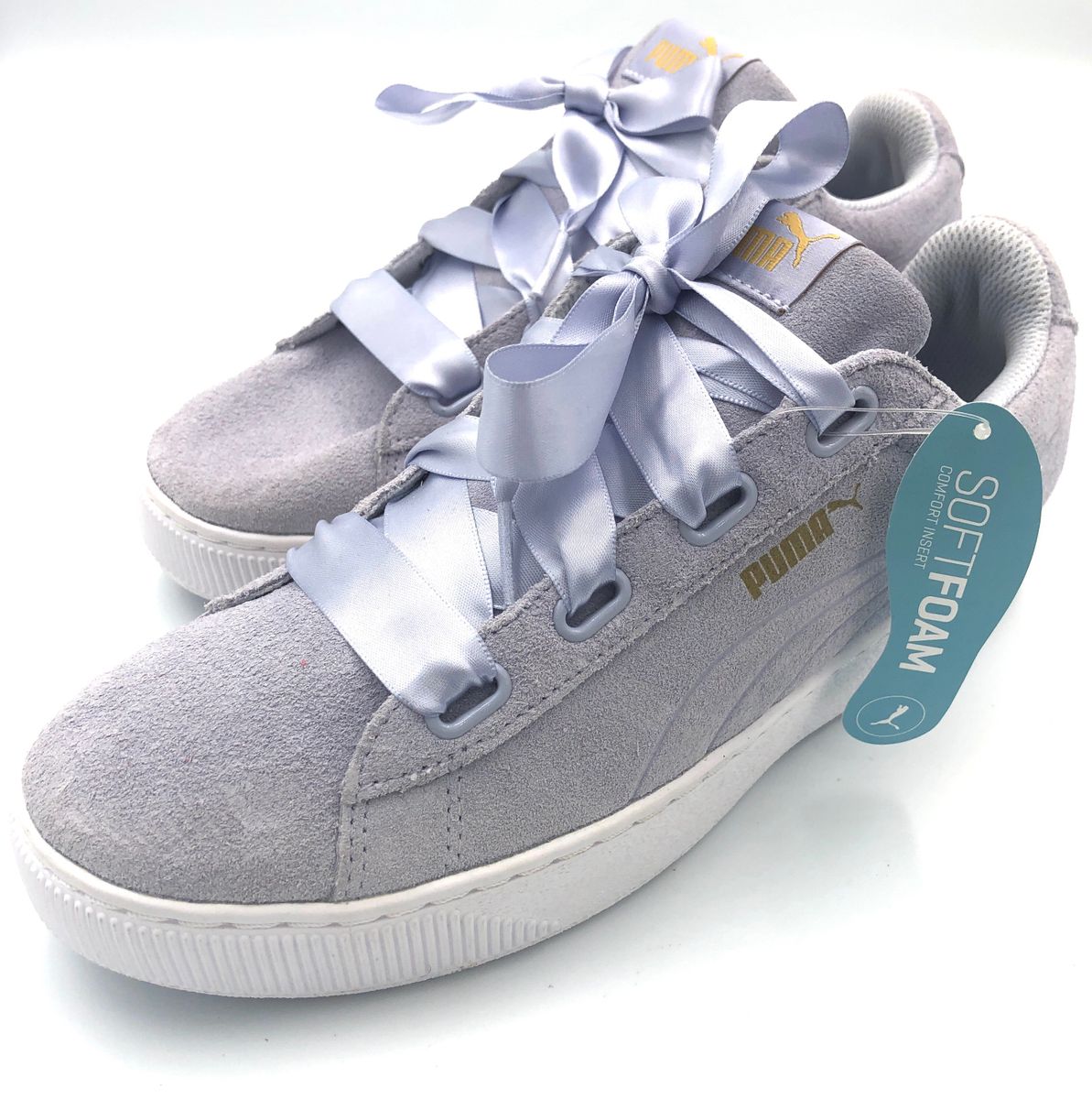 Tenis puma vikky platform ribbon hot sale