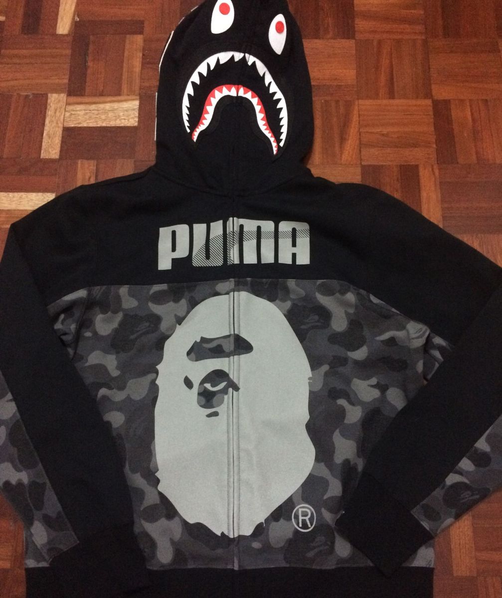 calça bape x puma