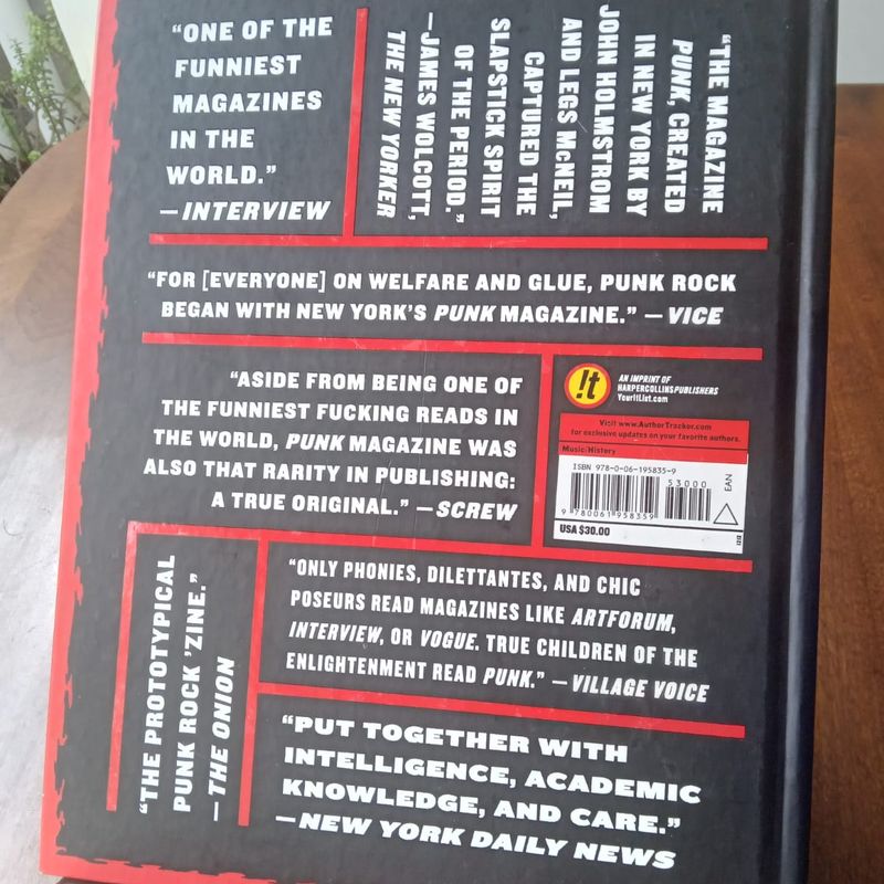 Punk The Best Of Punk Magazine | Livro Harpercollins Usado