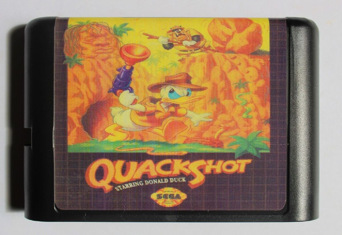 QuackShot Sega Mega Drive complet | Jeu original Disney SEGA