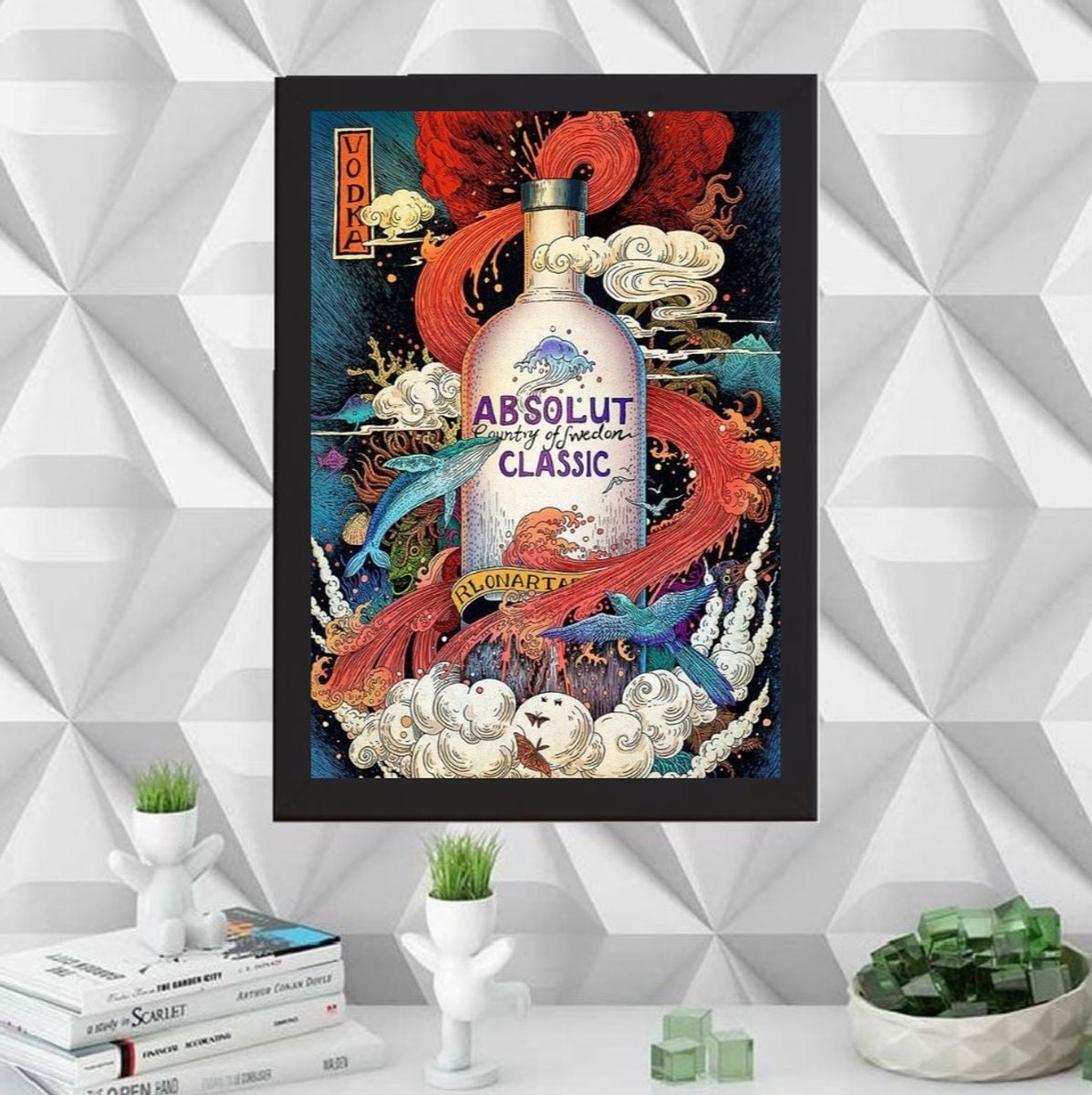 Quadro Absolut A4 | Item de Decoração Art On Board Nunca Usado 57541312 ...