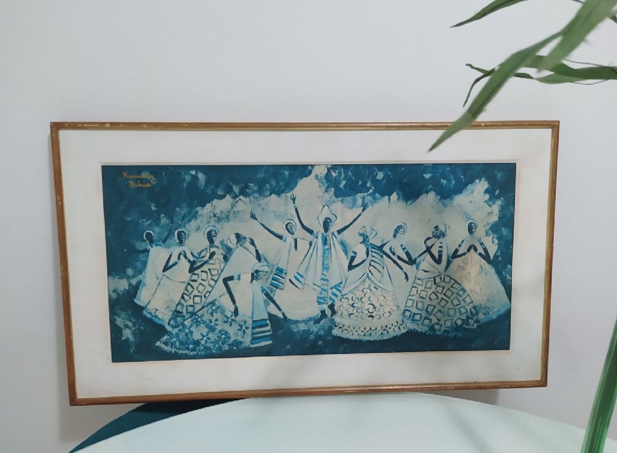 Quadro Baianas Kennedy Bahia Item de Decoração Usado 67326092 enjoei