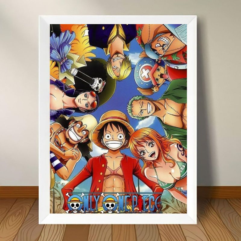 Quadro Decorativo One Piece, Item de Decoração Decora Geek Nunca Usado  57744775