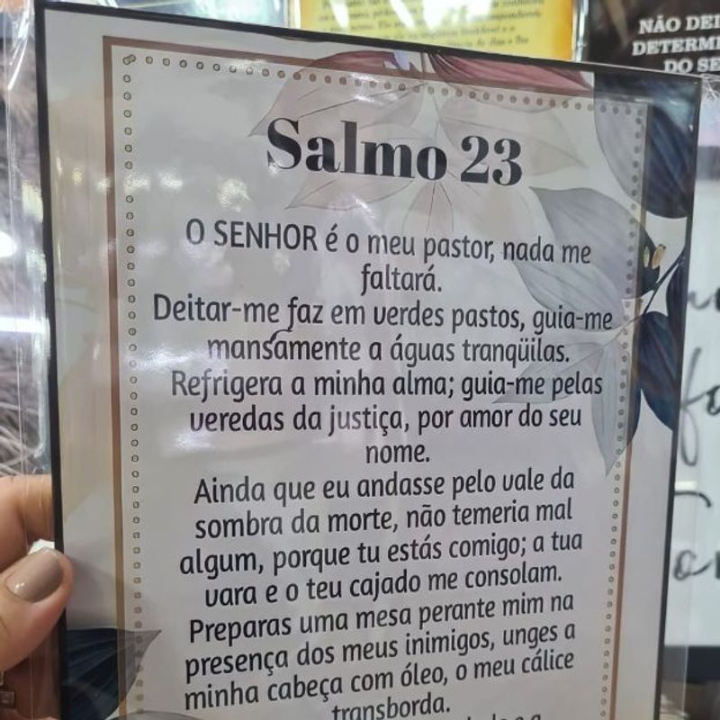 Quadro Salmo 23