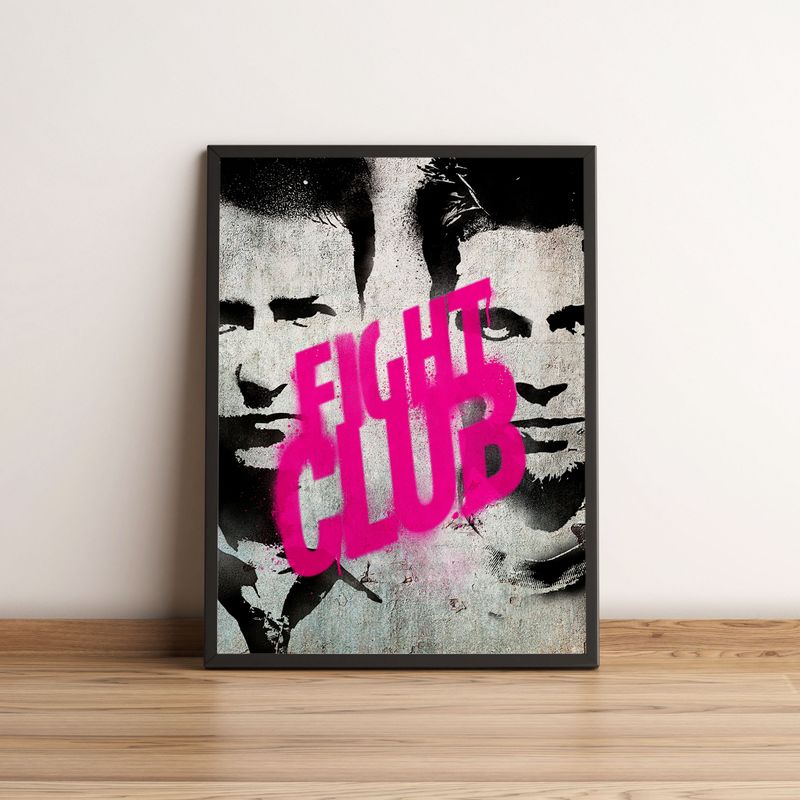 Quadro Clube da Luta art poster