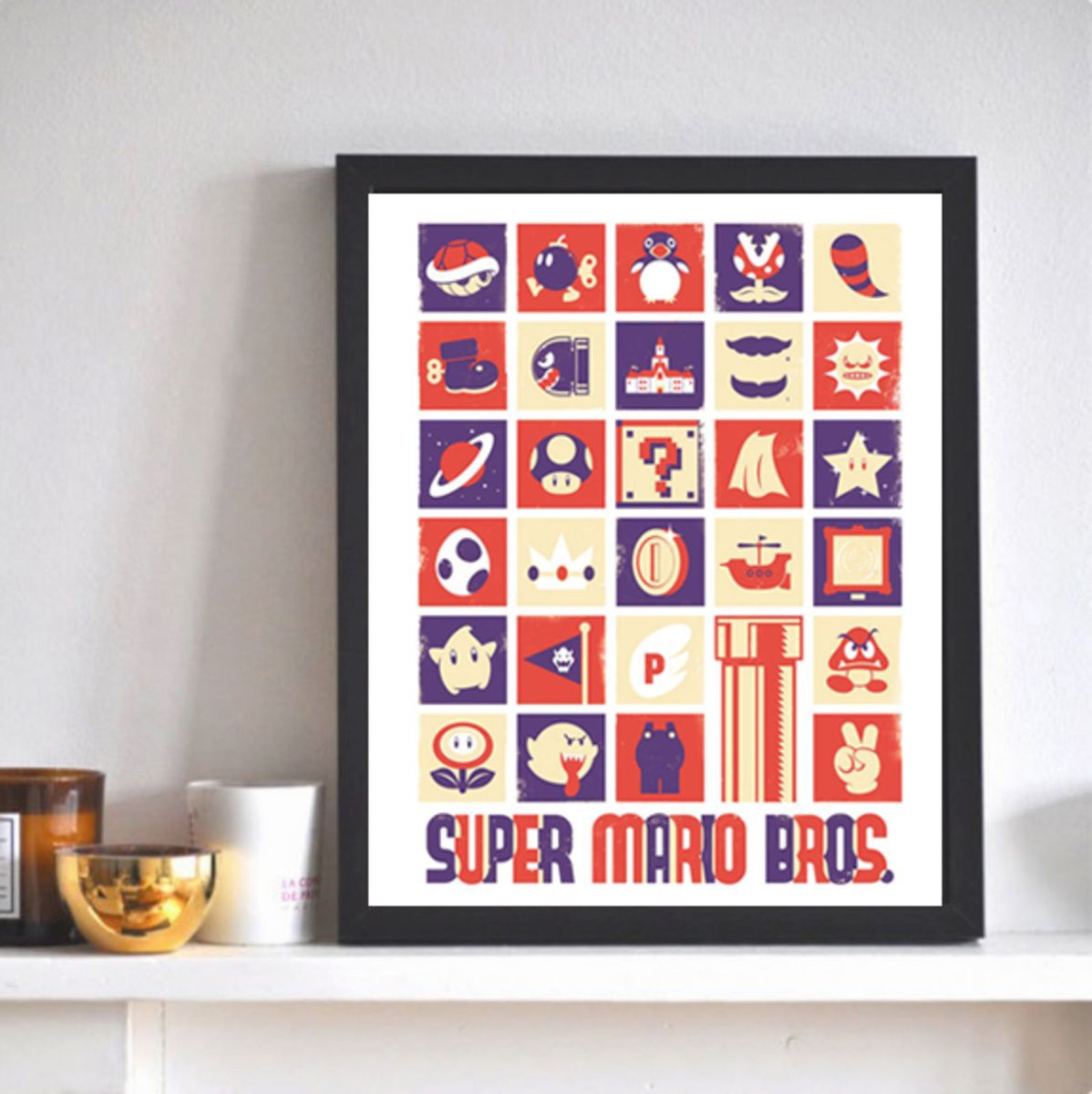 quadro poster decorativo - decoração sem marca
