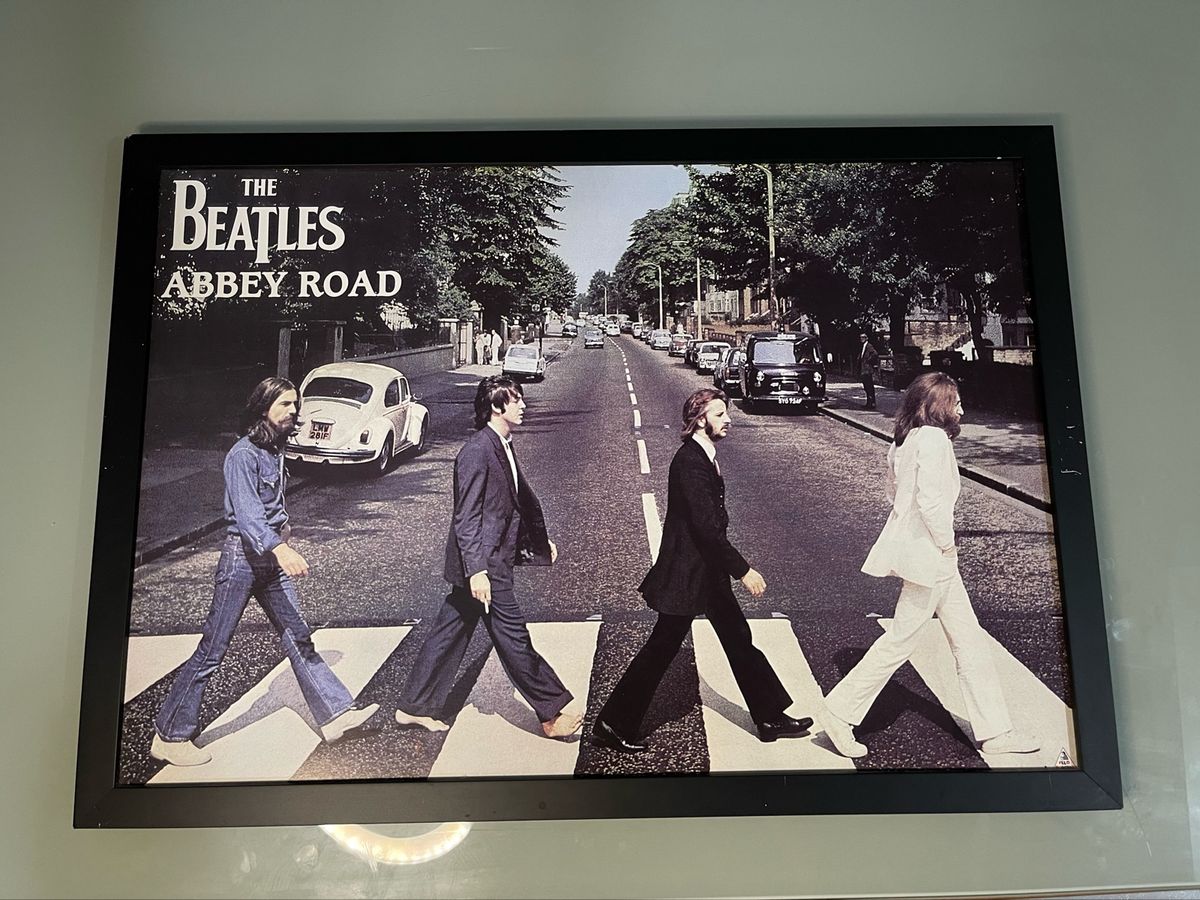 Quadro The Beatles Abbey Road | Produto Vintage e Retro Usado 79228198 ...