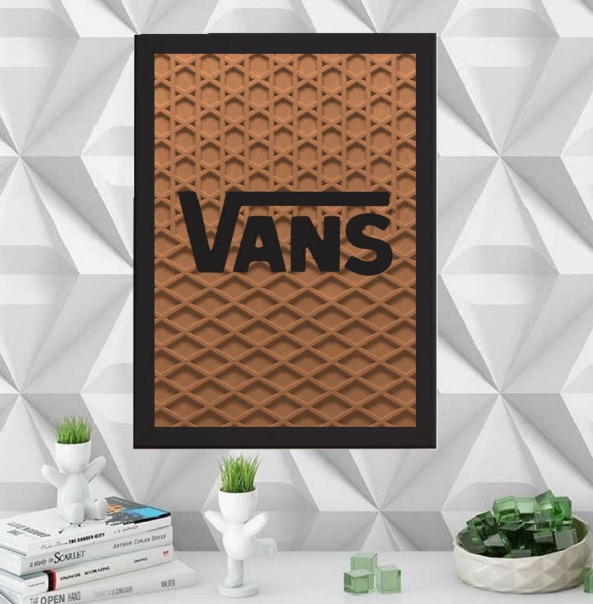 Quadro Vans A4 | Item de Decoração Art On Board Nunca Usado ... Quadro Vans A4 | Item de Decoração Art On Board Nunca Usado ...