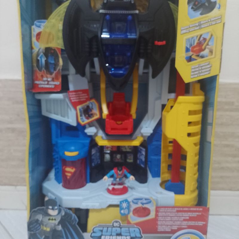 Quartel do Batman, Imaginext Mattel, Super Friends Ultimate