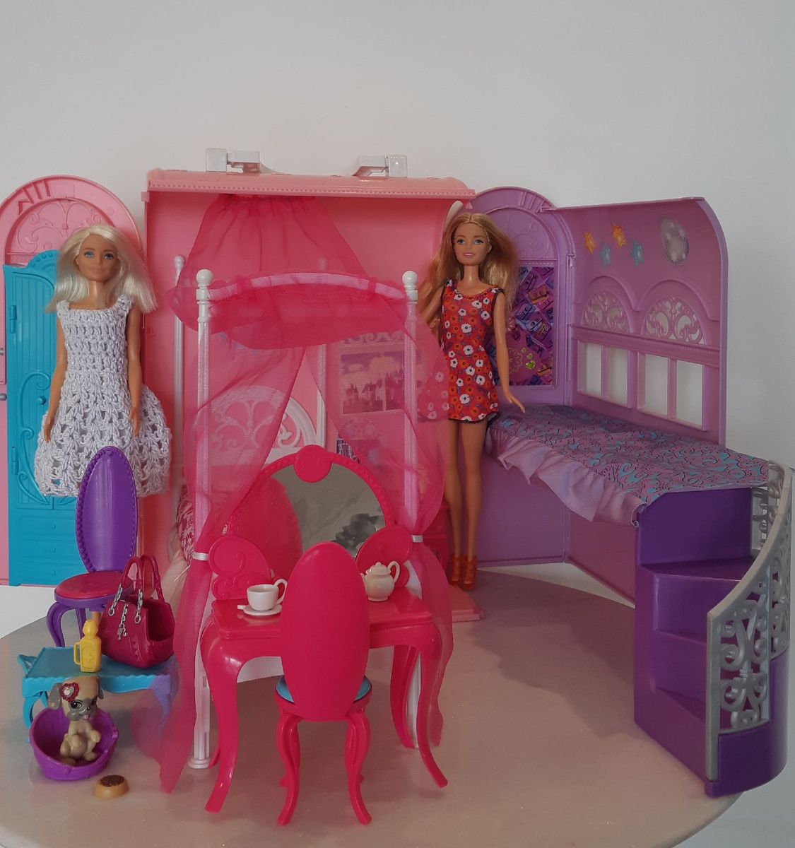Quarto da Barbie Maleta Portátil | Brinquedo Barbie Usado 66395313 | enjoei