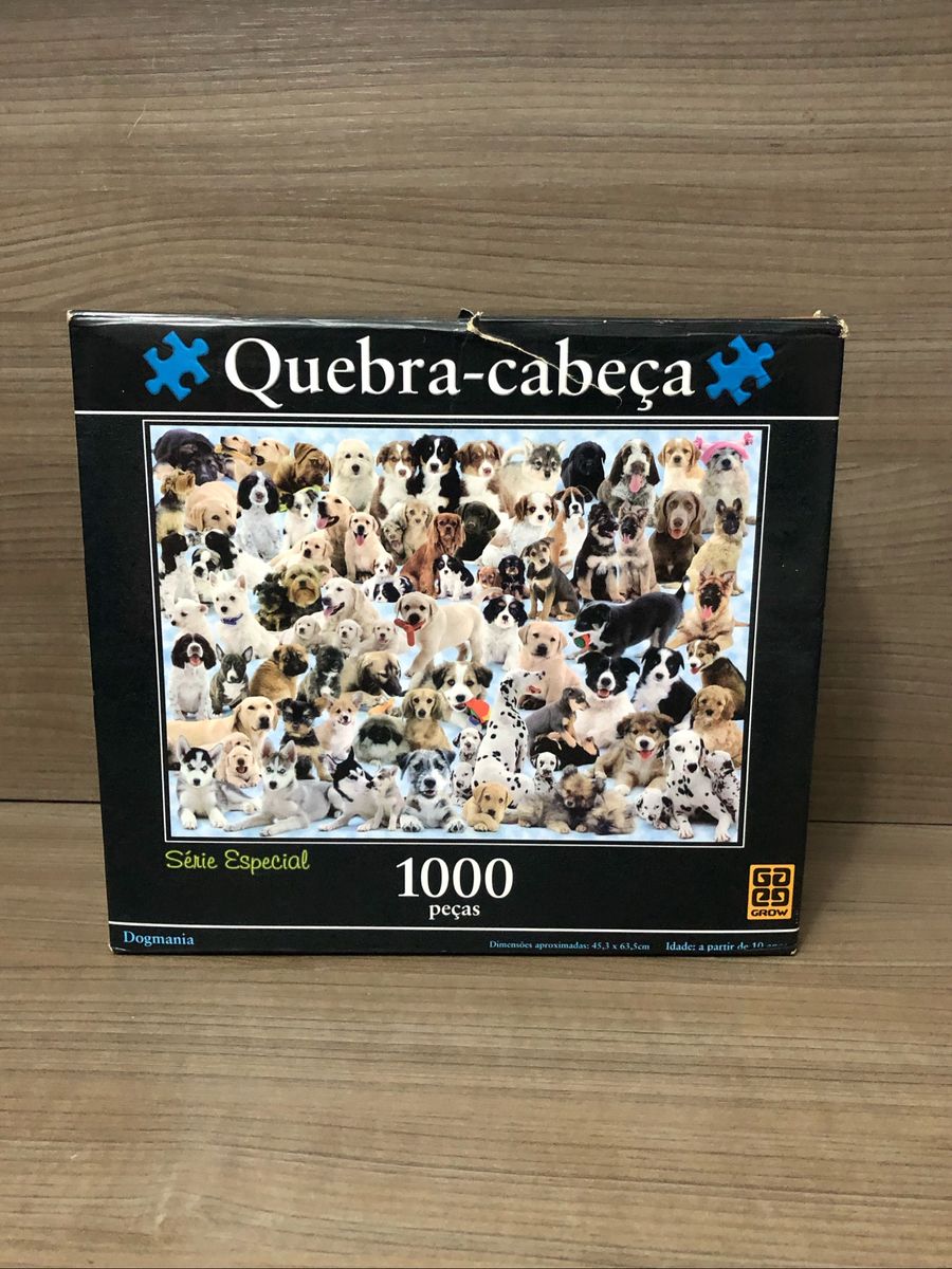 Quebra-Cabeça 1000 Peças - Dogmania - MP Brinquedos