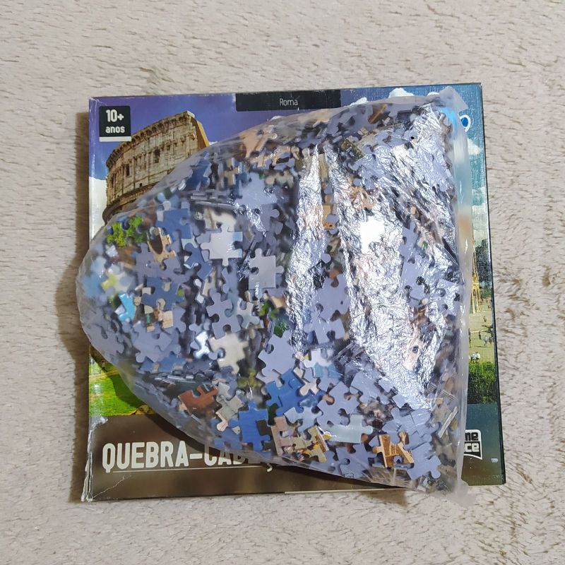 Quebra-Cabeça - Paris - 1000 Peças - Completo, Jogo de Tabuleiro Game  Office Usado 90260185