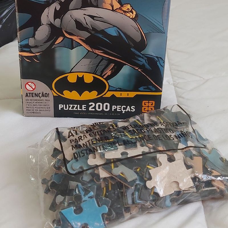 Puzzle 100 peças Liga da Justiça - Loja Grow