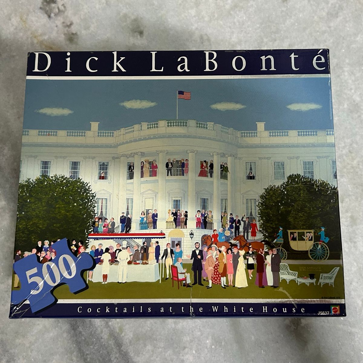 Quebra-cabeça Dick Labonté Cocktails At The White House Completo ...