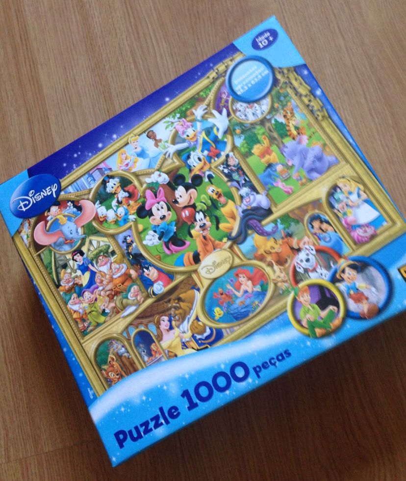 Quebra Cabeça Disney 1000 Peças | Brinquedo Disney Usado 19871496 | enjoei