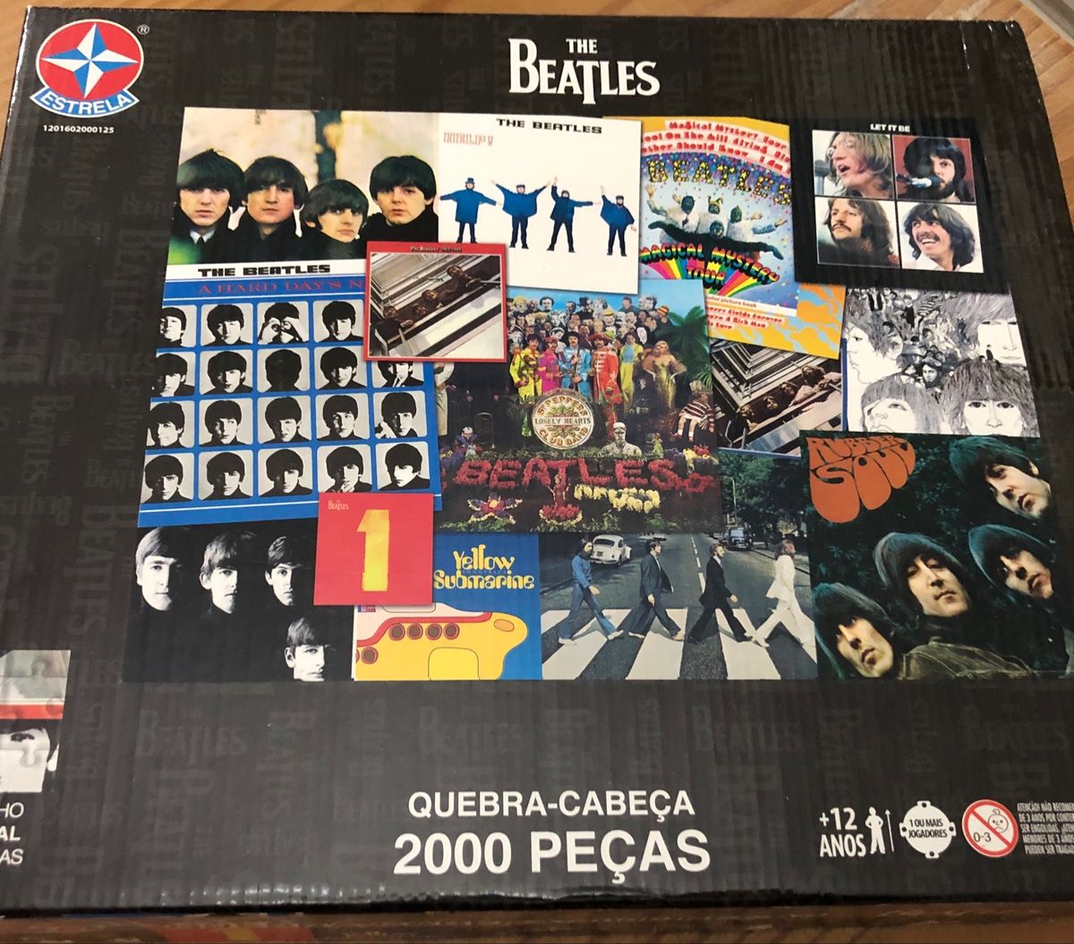 Quebra Cabeça Dos Beatles - 2000 Peças | Jogo de Tabuleiro Estrela ...
