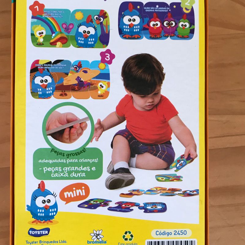 2 Jogos Galinha Pintadinha ( Cores e Sombra) | Brinquedo para Bebês  Nacional Usado 30775251 | enjoei