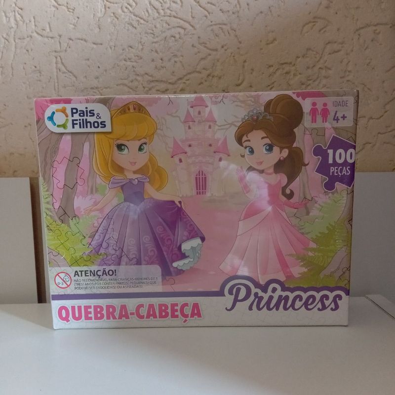 QUEBRA-CABEÇA 100 PÇS - PRINCESAS