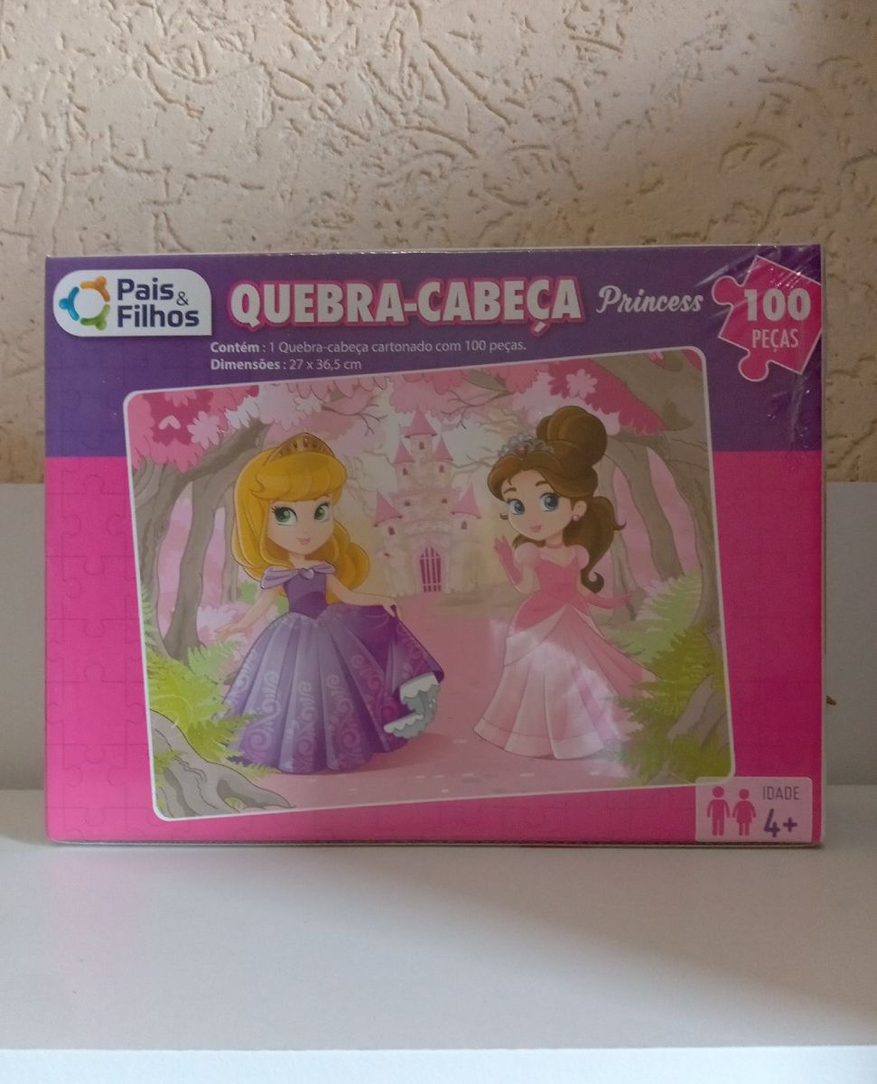 QUEBRA-CABEÇA 100 PÇS - PRINCESAS