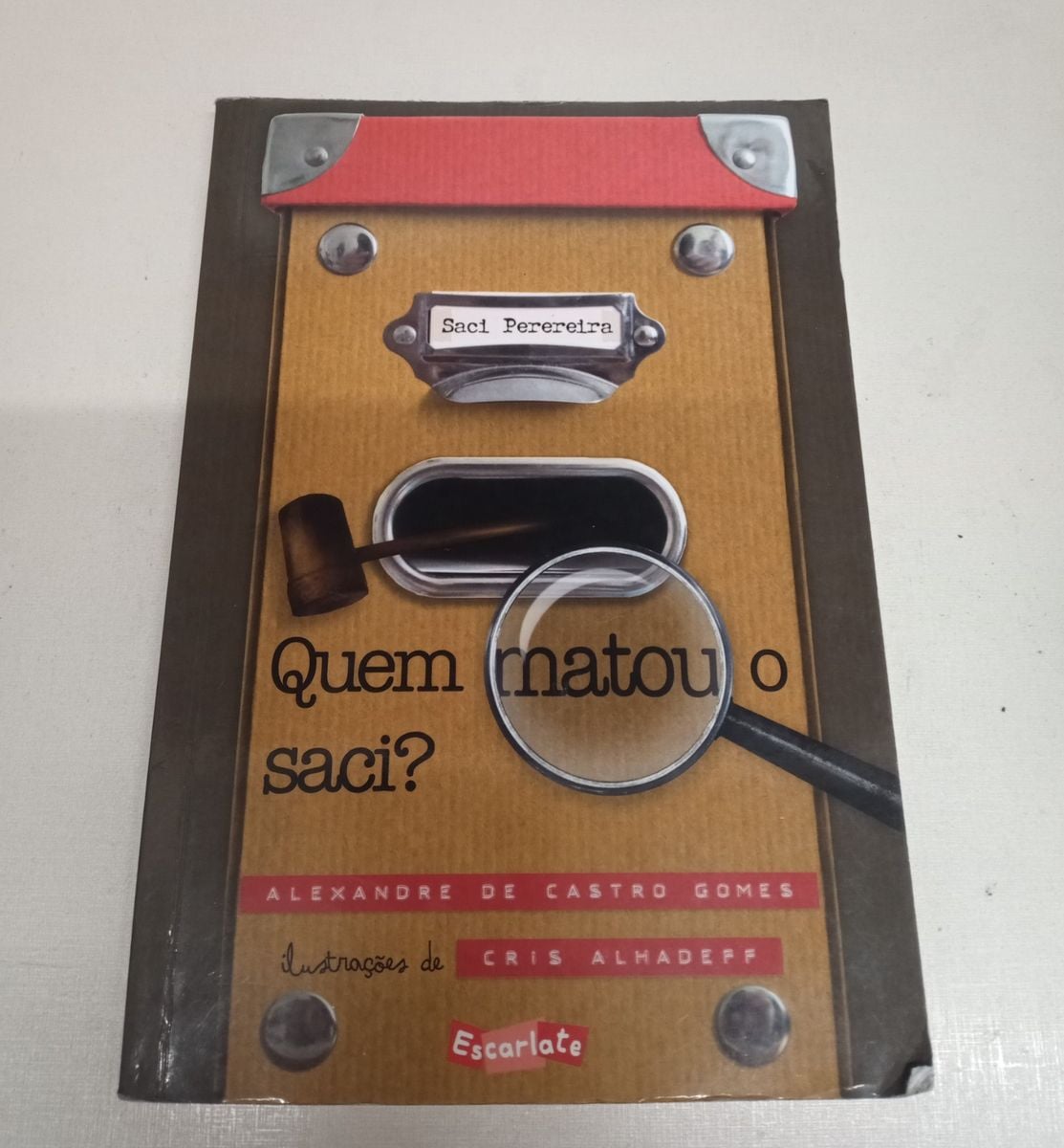 Quem Matou O Saci? | Livro Escarlote Usado 81092638 | enjoei