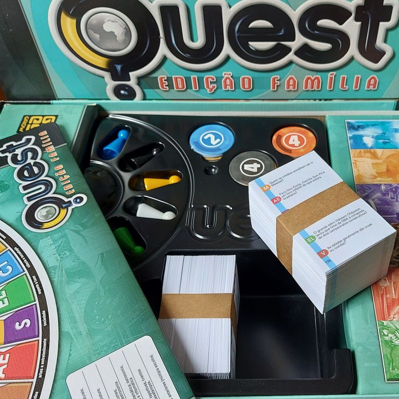 Quest Jogo de Perguntas e Respostas | Brinquedo Grow Usado 72506301 | enjoei