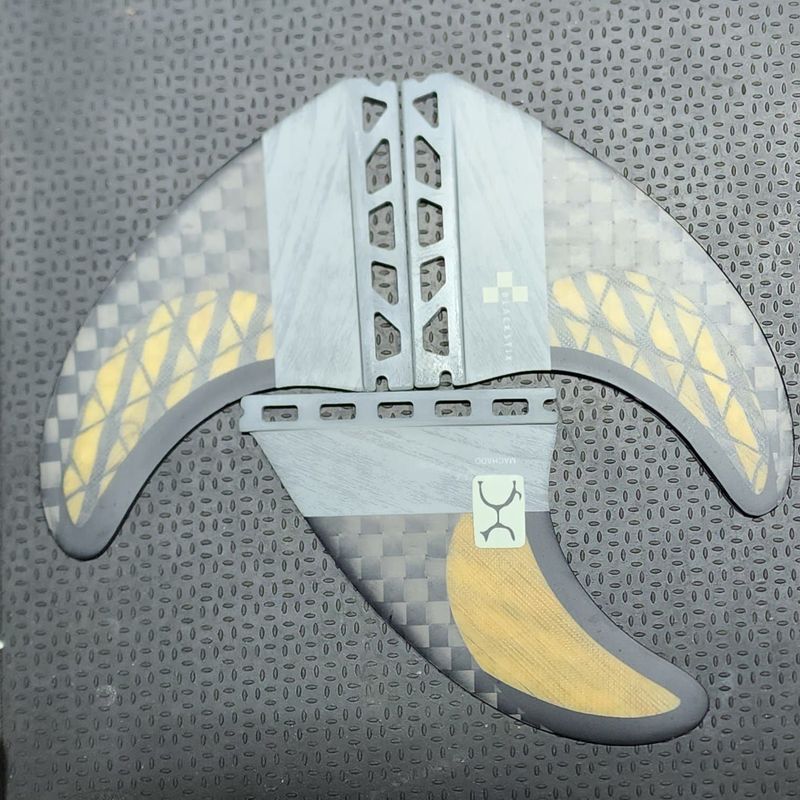 Quilhas Futures Fins Rob Machado Blackstix. | Future Finds Nunca