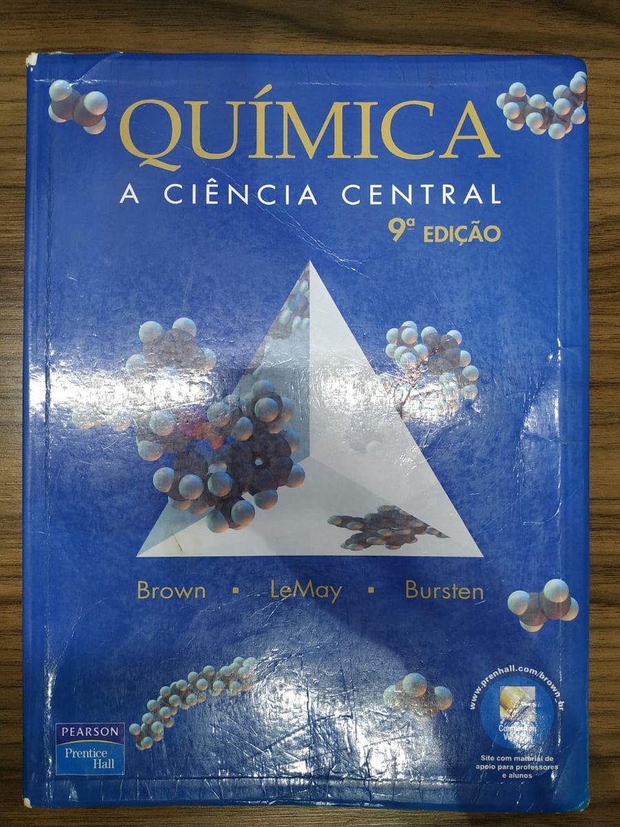 Química a Ciência Central 9ª Edição - Brown | Livro Usado 70276702 | enjoei