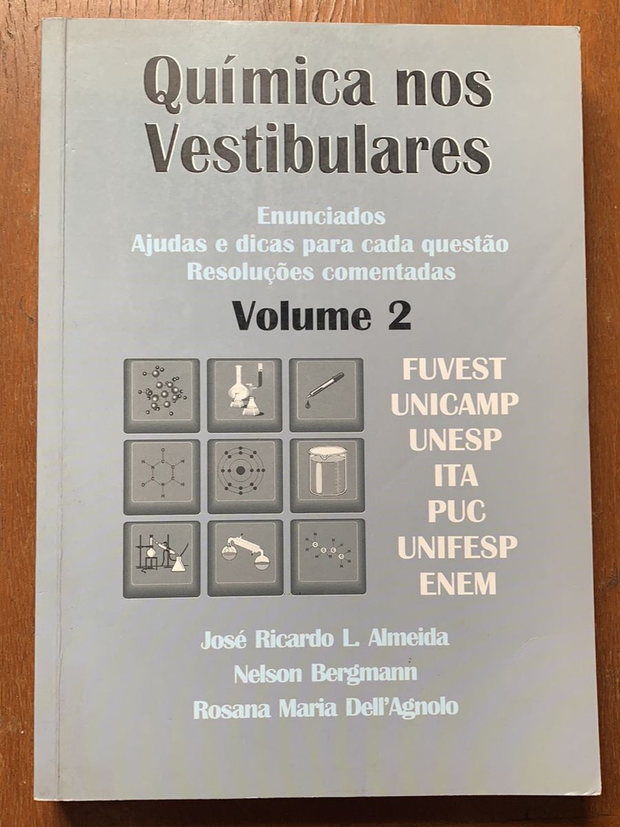 Química Nos Vestibulares | Livro Editora Policarpo Usado 49754631 | enjoei