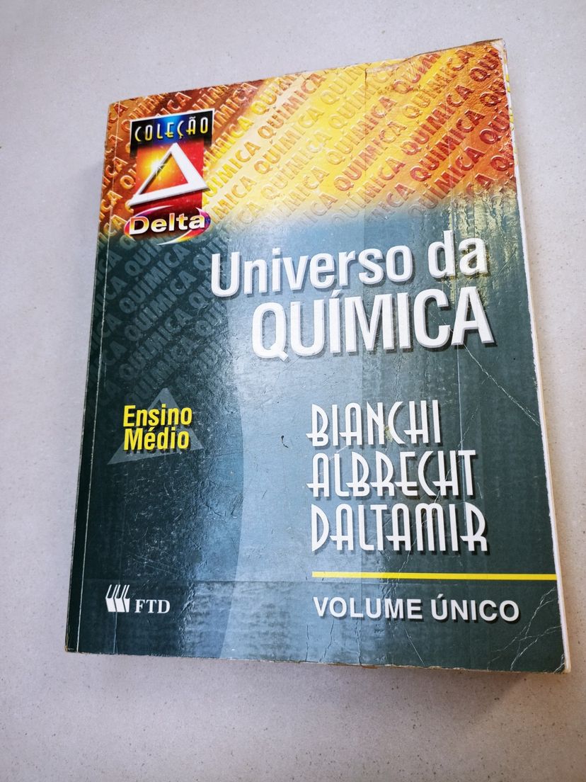 química -universo da química- vol único -ensino médio - ciências e matemática 