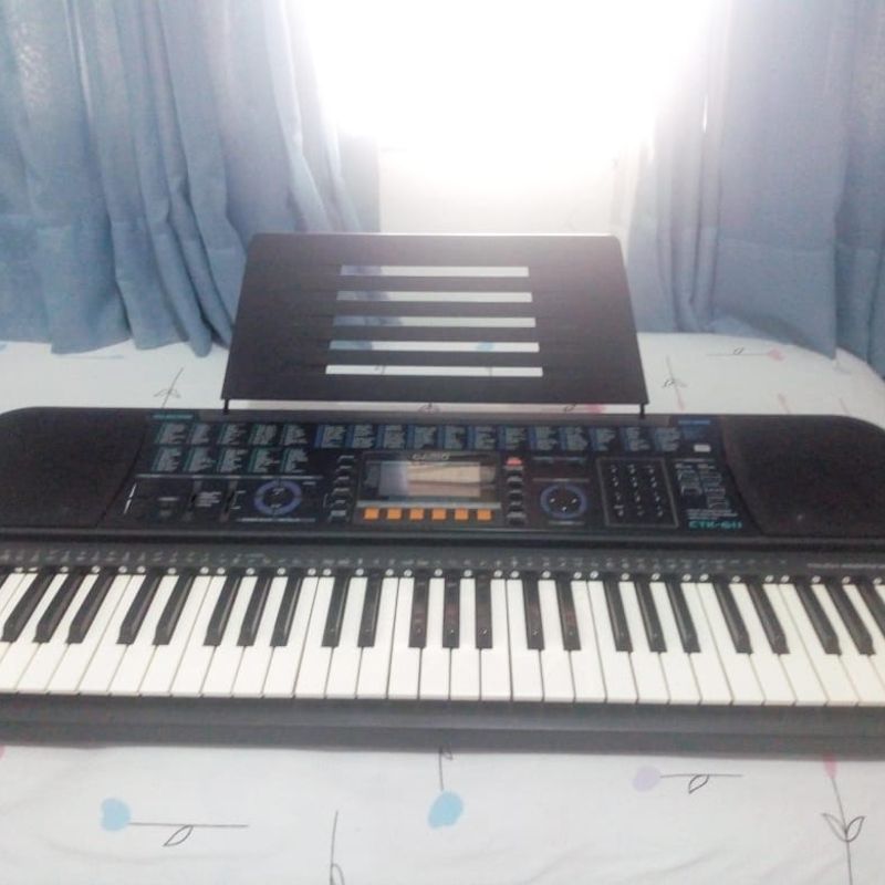 R 680 R 750 Teclado Casio Ctk 611 Pouco Usado fonte 120v Item de Musica Casio Usado 52305021 enjoei