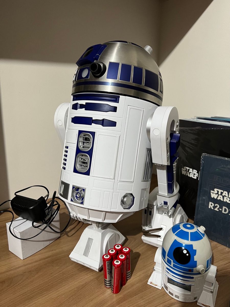 R2d2 Star Wars da Planeta Deagostini + Fascículos + Baterias +