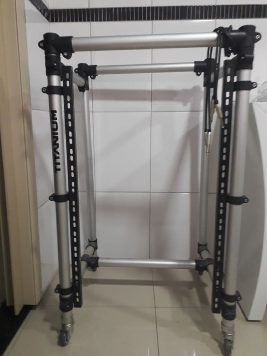 Rack Perif Rico Para Mesa De Som Item De M Sica Titanium Usado