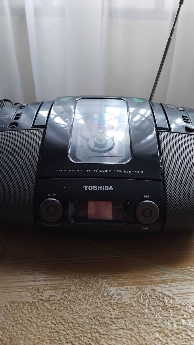 Rádio Am/fm, Cd Player Toshiba Funcionando | Item Info & Eletro Toshiba ...