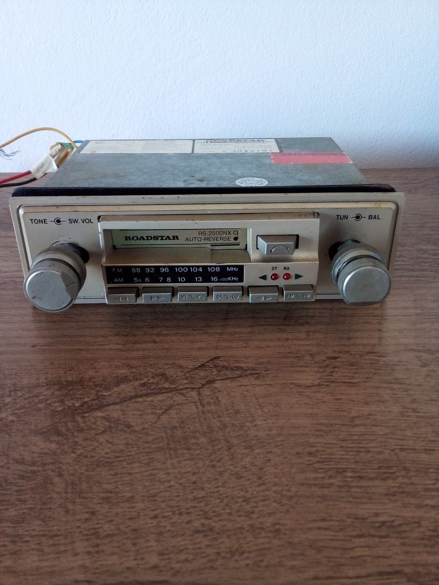 Rádio Antigo para Carro | Produto Vintage e Retro Roadstar Usado ...
