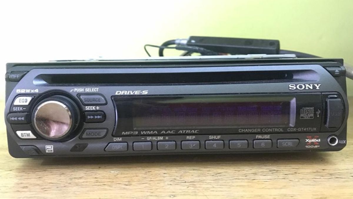 radio mp3 automotivo sony