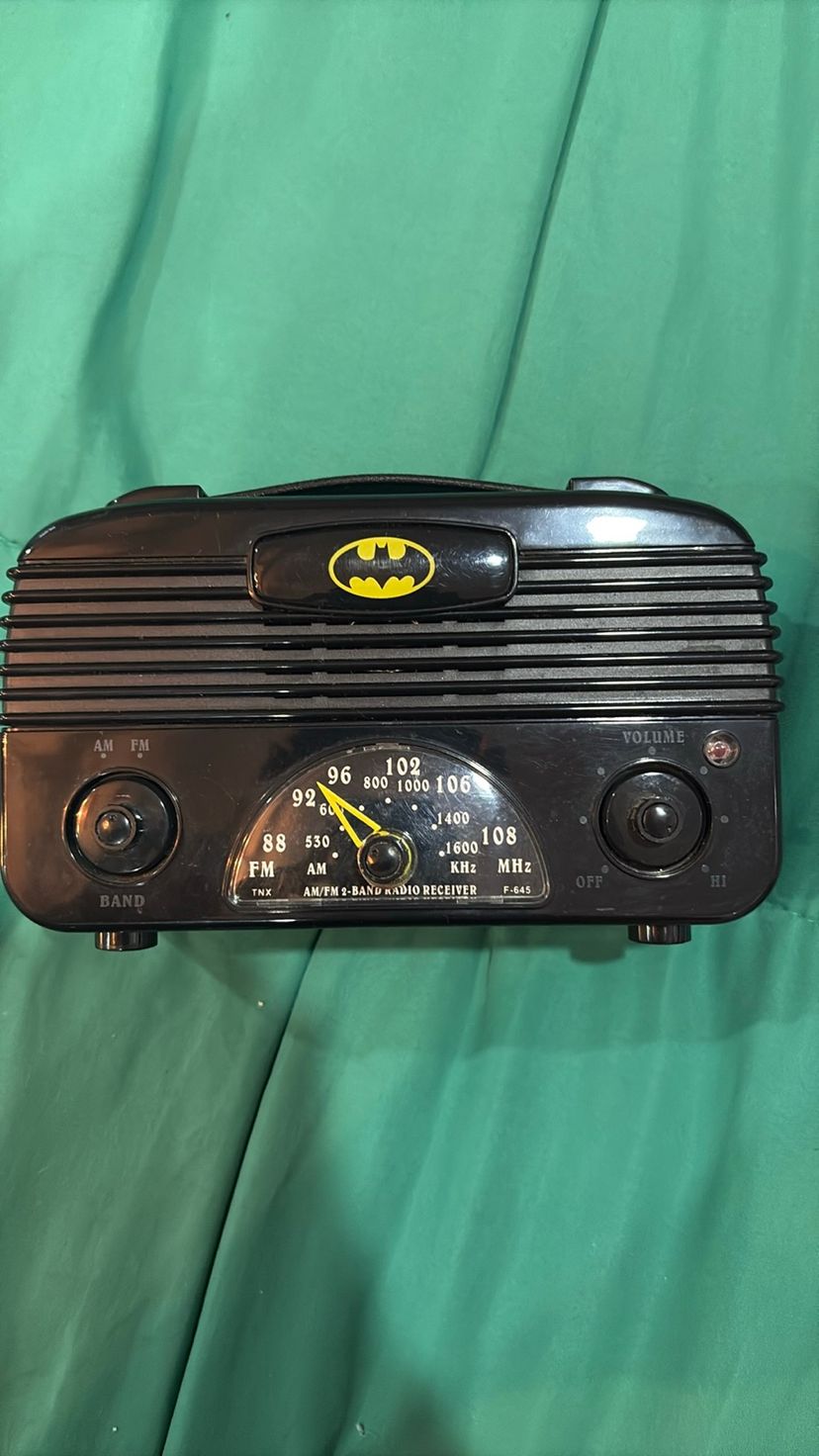 Rádio Batman Raridade Colecionador Original Dc | Item Info & Eletro Dc ...