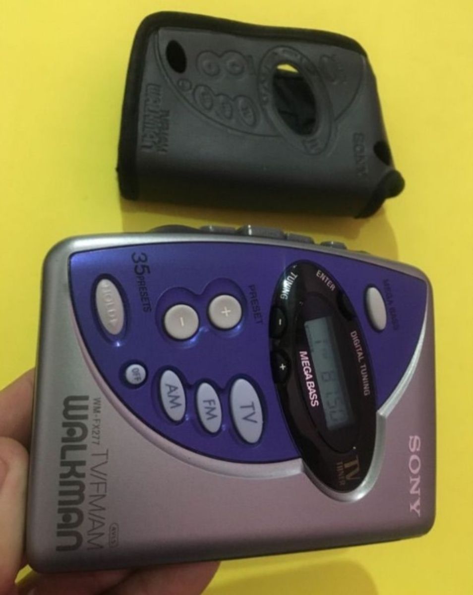 Walkman Sony WM-FX277 – Lecteur Cassette Portable, Radio FM/AM, Neuf Sous Blister