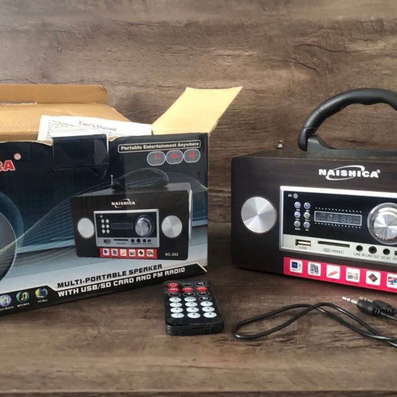 Rádio Multi Portable Speaker | Item Info & Eletro Naishiga Usado