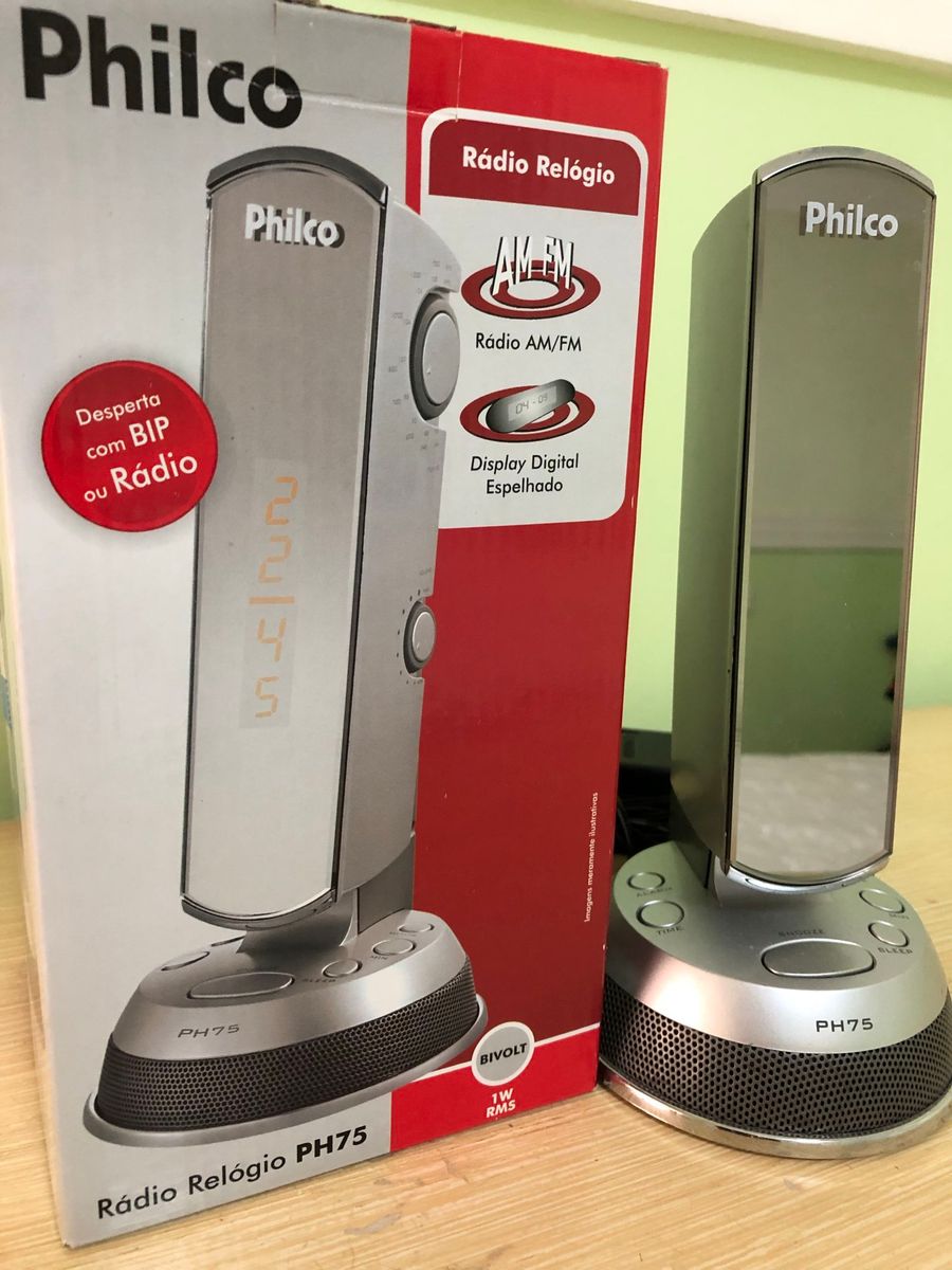 Rádio Relogio Philco | Eletrodoméstico Philco Nunca Usado 31172737 | enjoei